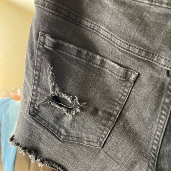 Distressed Denim Shorts - Picture 4 of 4